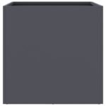 Jardinière anthracite 42x40x39 cm acier – Image 3