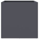 Jardinière anthracite 49x47x46 cm acier – Image 4