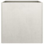 Jardinières 2 pcs argenté 49x47x46 cm acier inoxydable – Image 4