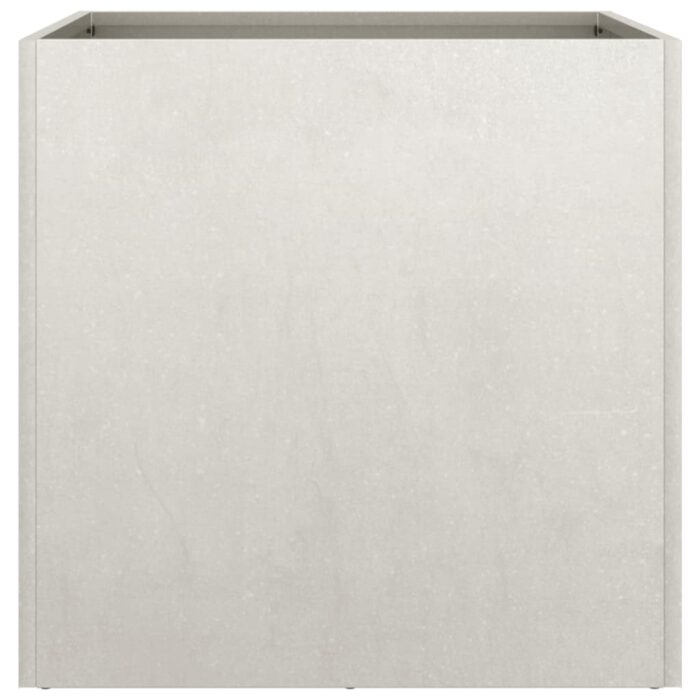Jardinières 2 pcs argenté 49x47x46 cm acier inoxydable – Image 4