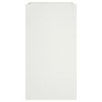 Jardinière blanc 42x38x75 cm acier – Image 3