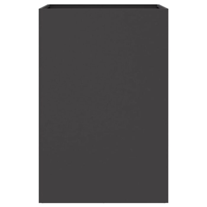 Jardinière noir 52x48x75 cm acier – Image 3