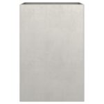 Jardinière argenté 52x48x75 cm acier inoxydable – Image 4