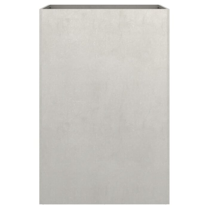 Jardinière argenté 52x48x75 cm acier inoxydable – Image 4