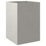 Jardinière argenté 52x48x75 cm acier inoxydable – Image 5