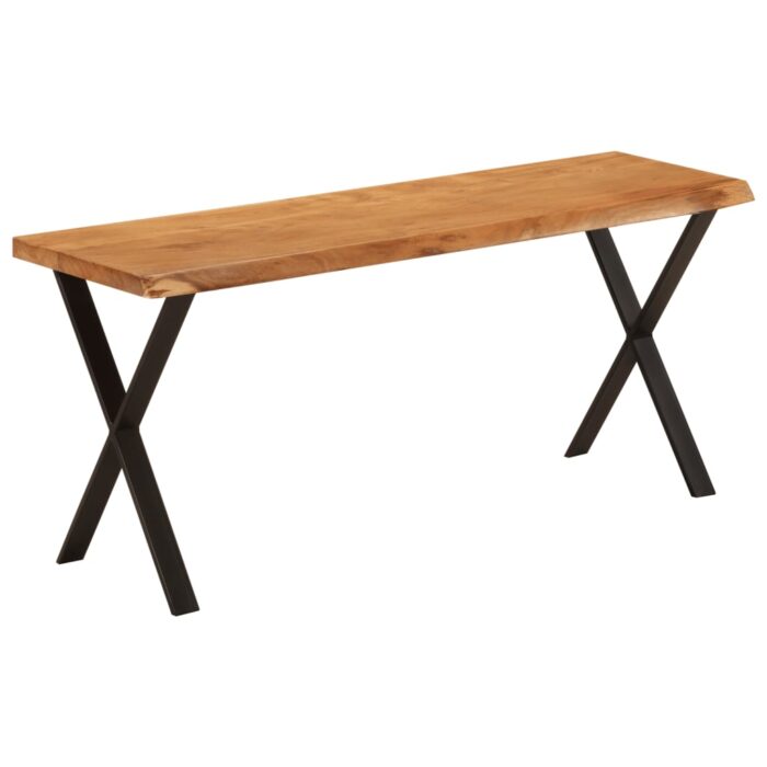 VXL8721012364820_a_en_hd_1.jpg Banc avec bord vivant 105 cm bois d'acacia massif – Image 1