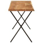 Banc avec bord vivant 105 cm bois d'acacia massif – Image 2