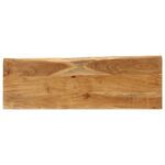 Banc avec bord vivant 105 cm bois d'acacia massif – Image 4