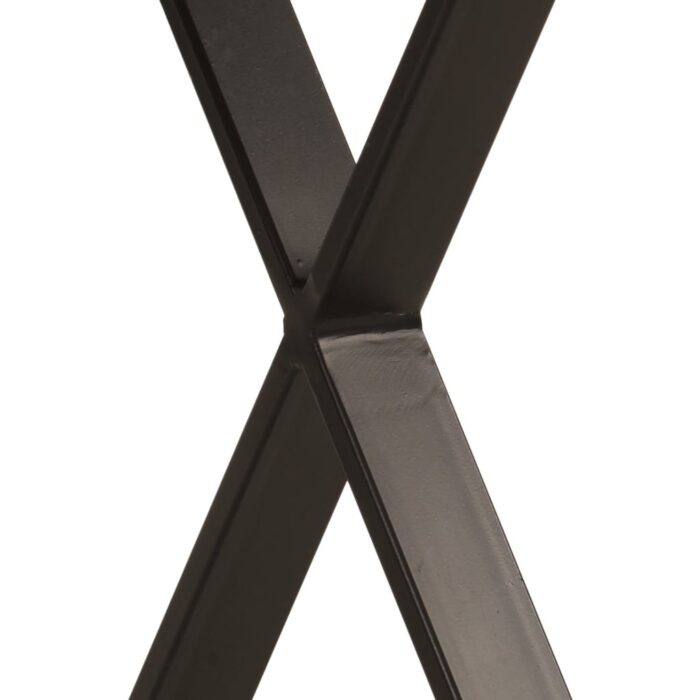 Banc avec bord vivant 105 cm bois d'acacia massif – Image 6