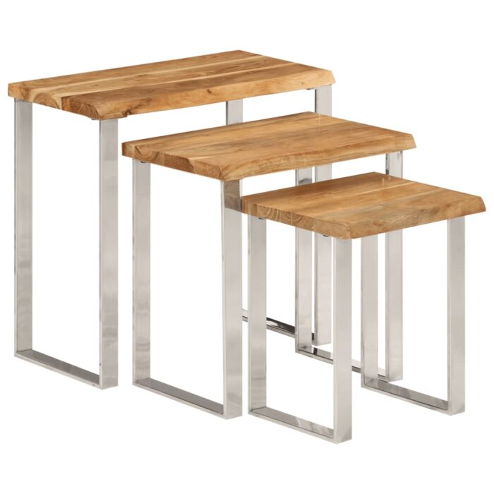 VXL8721012364868_g_en_hd_10.jpg Tables gigognes 3 pcs avec bord vivant bois massif d'acacia – Image 10