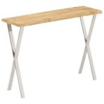 Table console à live edge 105x33x76 cm bois de manguier massif – Image 8