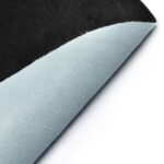 Tapis en peau de vache véritable noir et blanc 180x220 cm – Image 2
