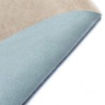 Tapis en peau de vache véritable beige 180x220 cm – Image 2