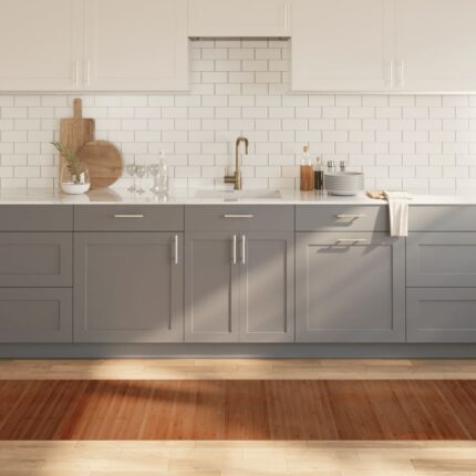 Tapis rectangulaire marron 70x500 cm bambou