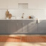 Tapis rectangulaire marron 70x1000 cm bambou