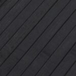 Tapis rectangulaire gris 80x200 cm bambou – Image 5