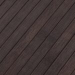 Tapis rectangulaire marron foncé 80x500 cm bambou – Image 5