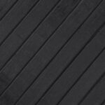 Tapis rond gris 60 cm bambou – Image 5