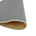 Tapis rond naturel clair 100 cm bambou – Image 3