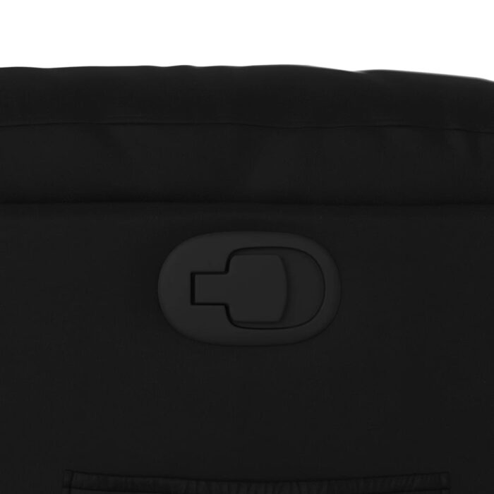 Fauteuil inclinable Noir Similicuir – Image 7