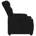 Fauteuil inclinable Noir Tissu – Image 5