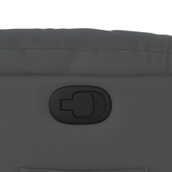 Fauteuil inclinable Gris Similicuir – Image 7