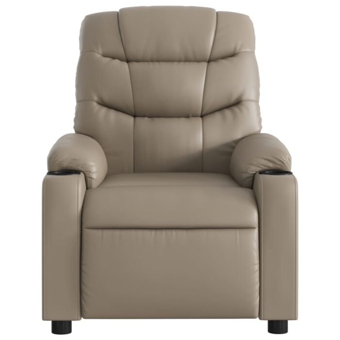 Fauteuil inclinable Cappuccino Similicuir – Image 4