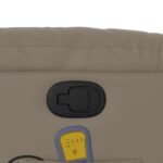 Fauteuil de massage inclinable Cappuccino Similicuir – Image 8