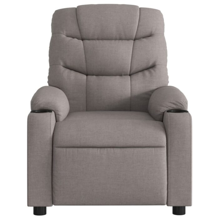 Fauteuil inclinable Taupe Tissu – Image 4