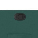 Fauteuil inclinable Vert foncé Tissu – Image 7