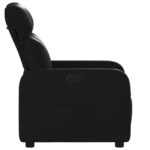 Fauteuil inclinable Noir Similicuir – Image 5
