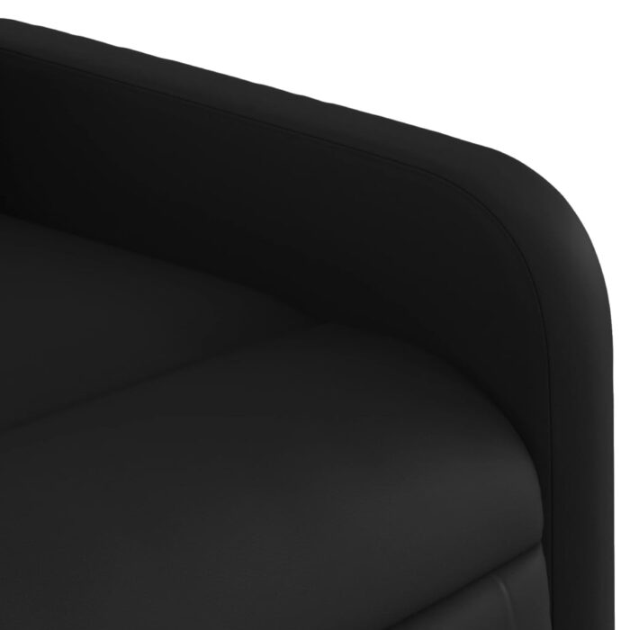 Fauteuil inclinable Noir Similicuir – Image 6