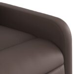 Fauteuil inclinable Marron Similicuir – Image 6