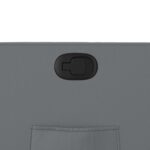 Fauteuil inclinable Gris Similicuir – Image 7