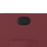 Fauteuil inclinable Rouge bordeaux Similicuir – Image 7