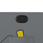 Fauteuil de massage inclinable Gris Similicuir – Image 8