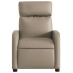 Fauteuil de massage inclinable Cappuccino Similicuir – Image 5