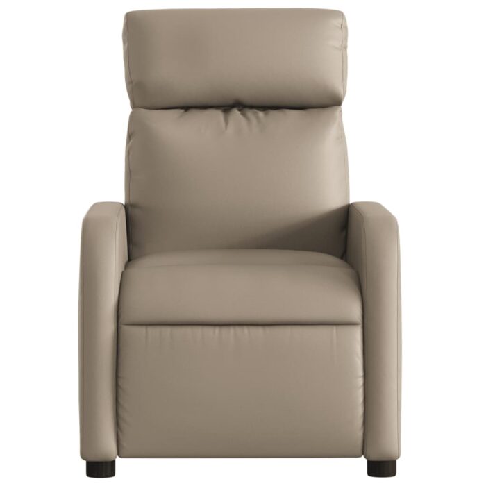 Fauteuil de massage inclinable Cappuccino Similicuir – Image 5
