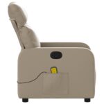 Fauteuil de massage inclinable Cappuccino Similicuir – Image 6