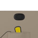 Fauteuil de massage inclinable Cappuccino Similicuir – Image 8