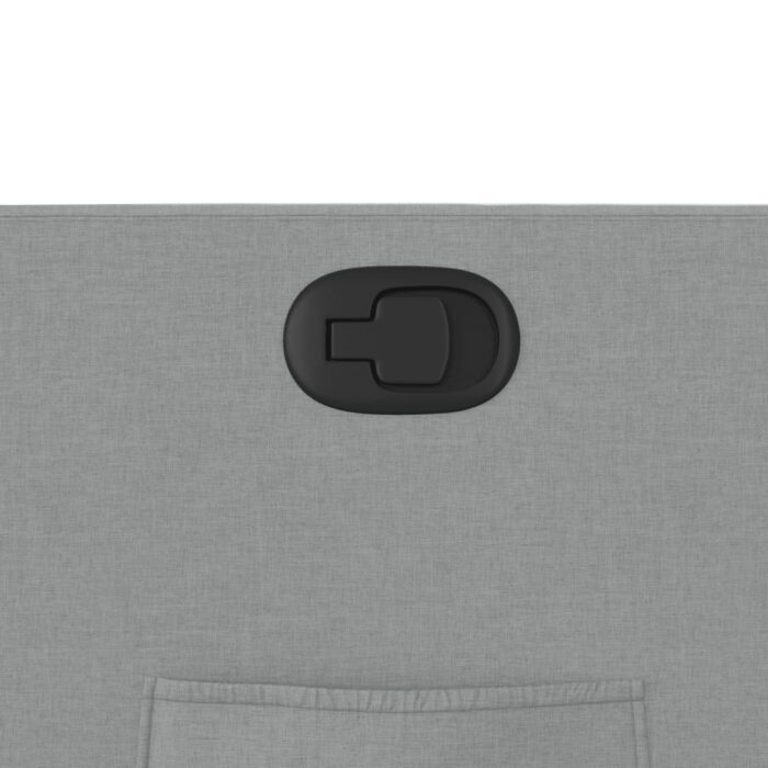 Fauteuil inclinable Gris clair Tissu – Image 7