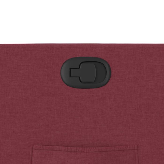 Fauteuil inclinable Rouge bordeaux Tissu – Image 7