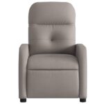Fauteuil inclinable Taupe Tissu – Image 4