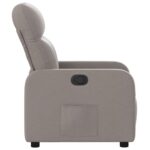 Fauteuil inclinable Taupe Tissu – Image 5