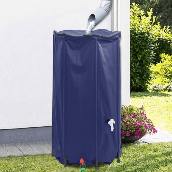 Réservoir d'eau avec robinet pliable 250 L PVC – Image 1