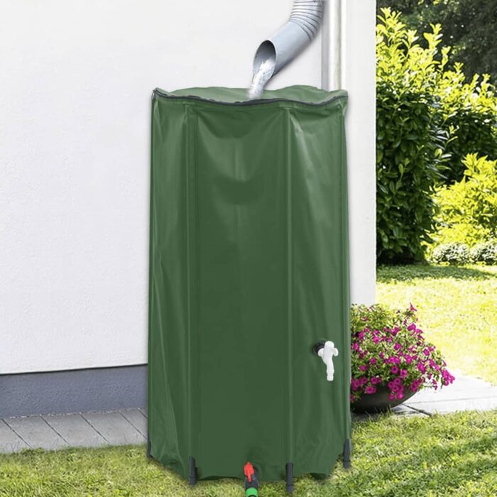 Réservoir d'eau avec robinet pliable 100 L PVC – Image 1