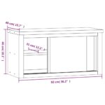 Armoire murale de cuisine avec portes coulissantes inox – Image 8