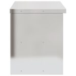 Armoire murale de cuisine avec portes coulissantes inox – Image 5