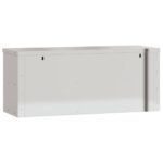 Armoire murale de cuisine avec portes coulissantes inox – Image 6