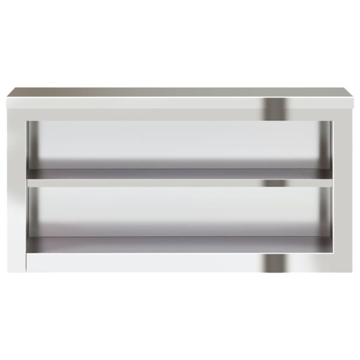 Armoire murale de cuisine avec étagère acier inoxydable – Image 3